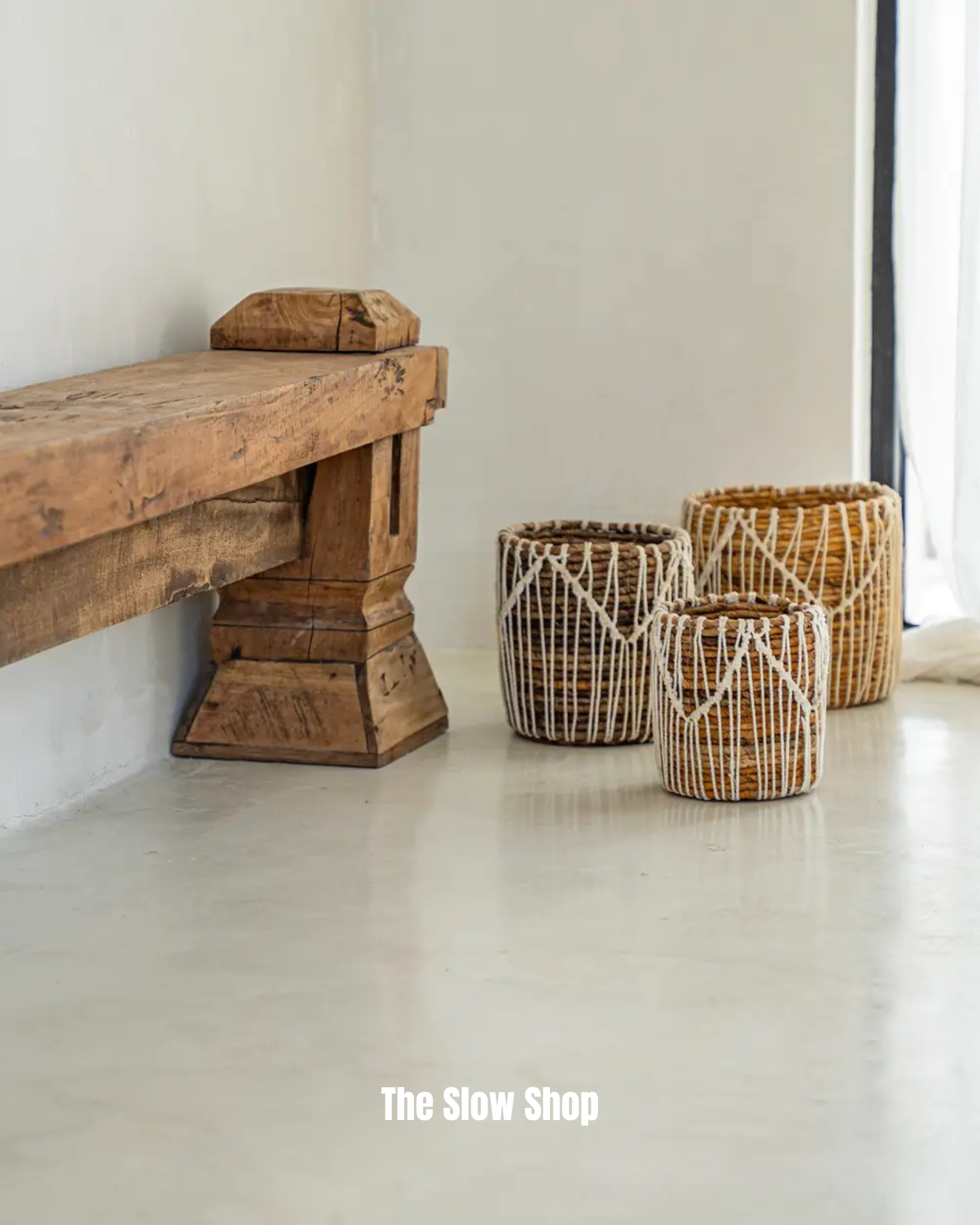 The Macrame Storage Basket