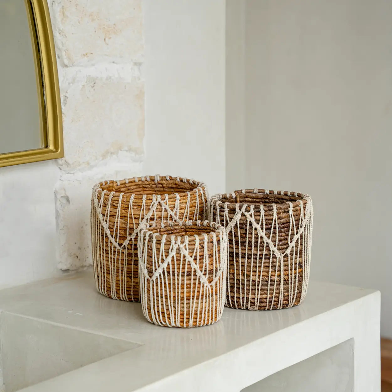The Macrame Storage Basket