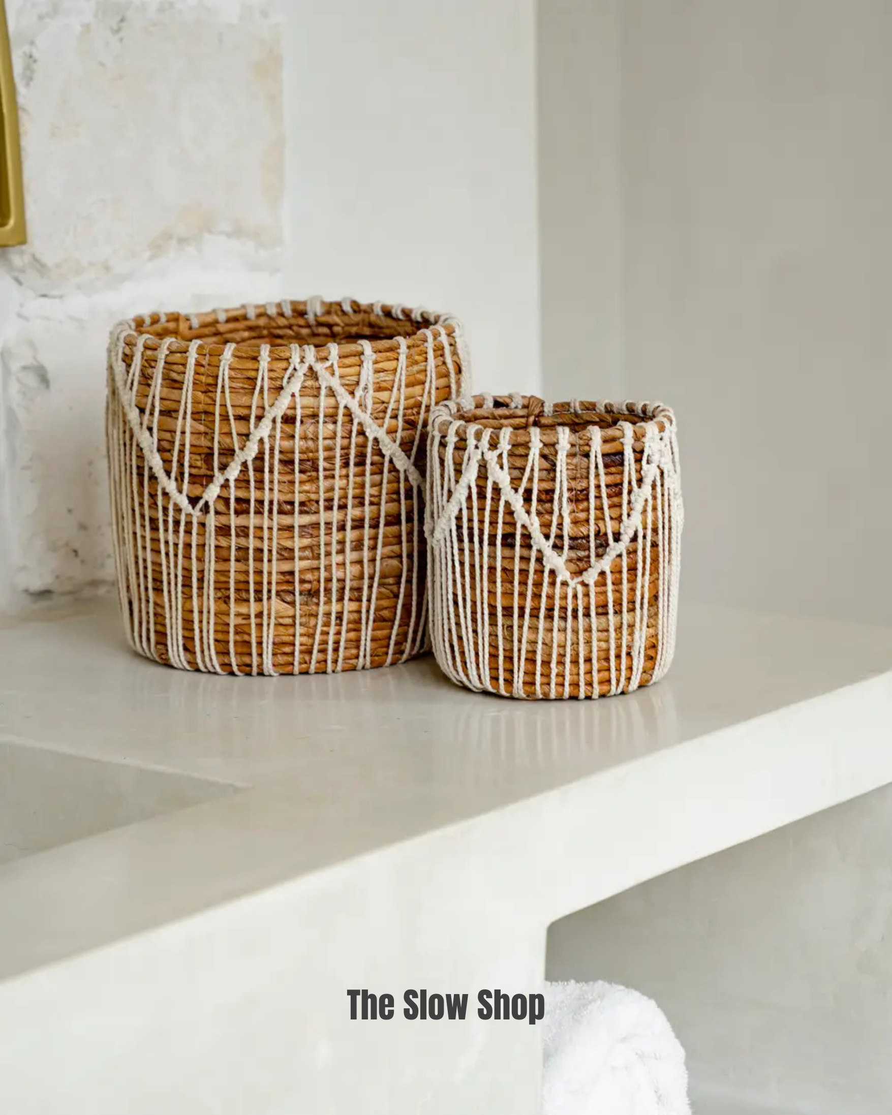 The Macrame Storage Basket
