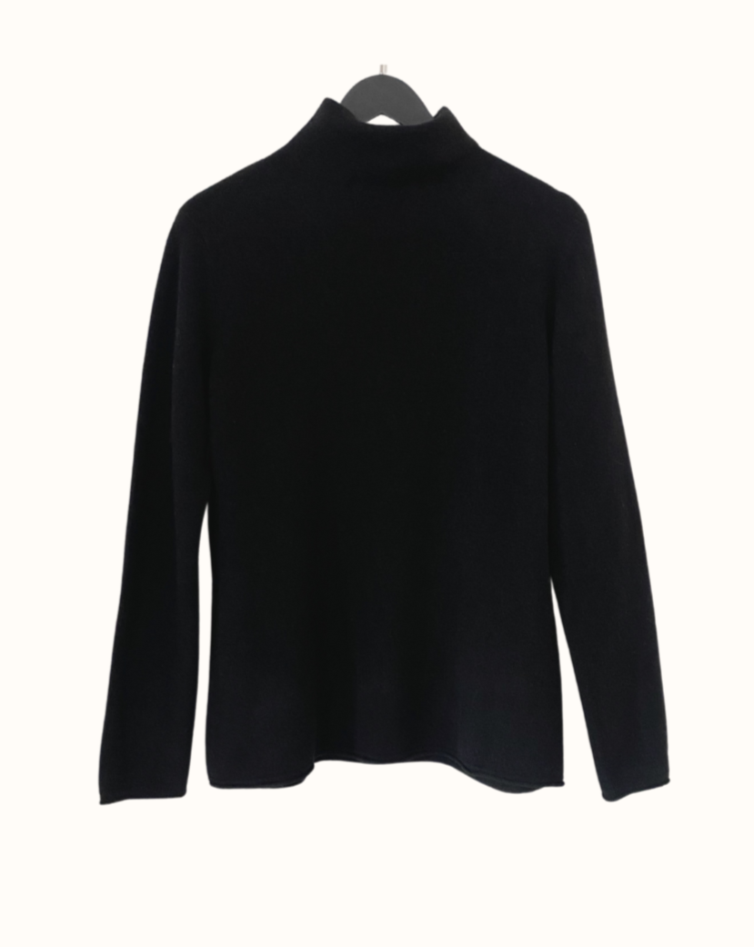 High neck wool - Almond