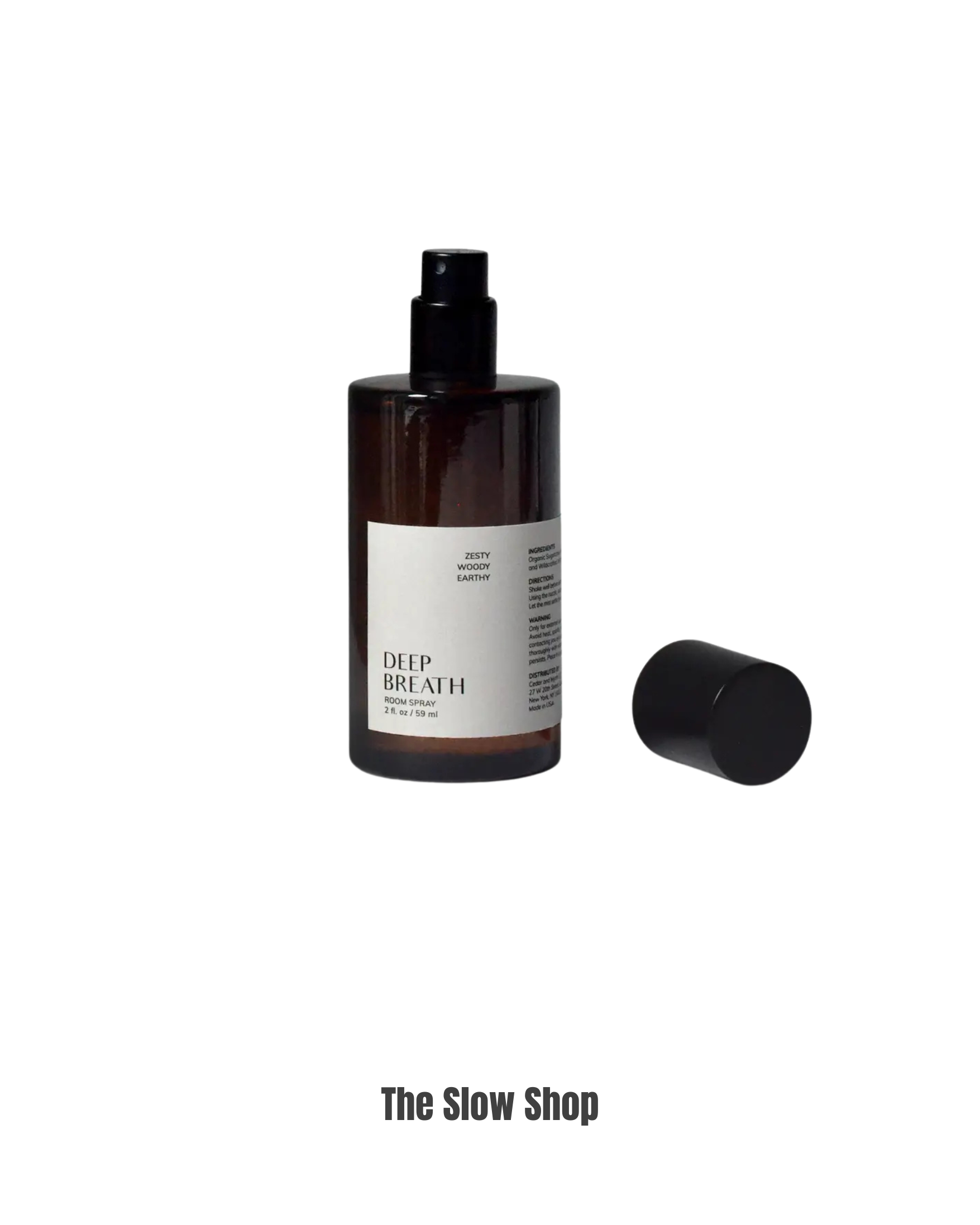 Stress Relief Aroma Spray - Cedar and Myrrh - Deep Breath