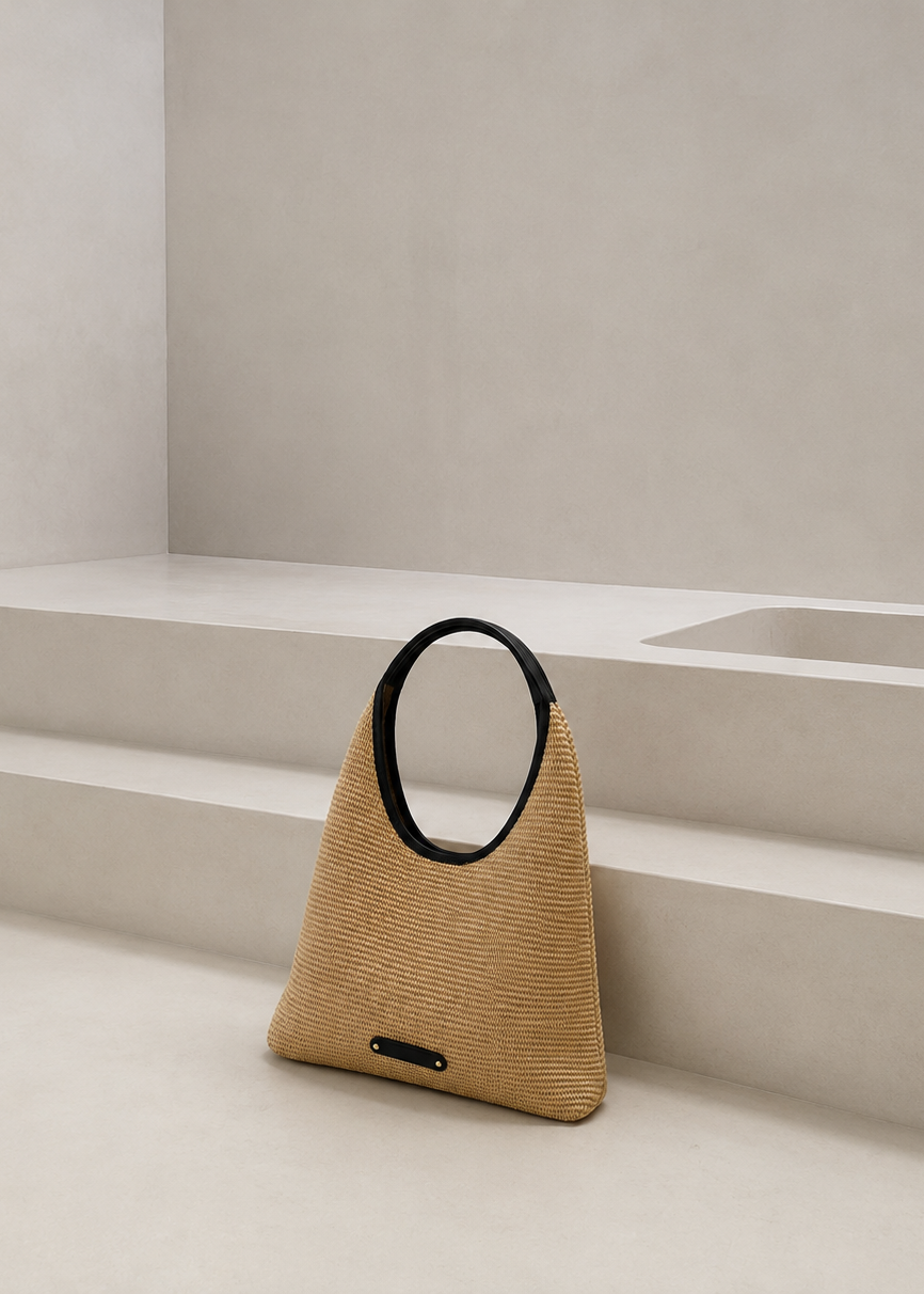Nia Raffia Resort Bag