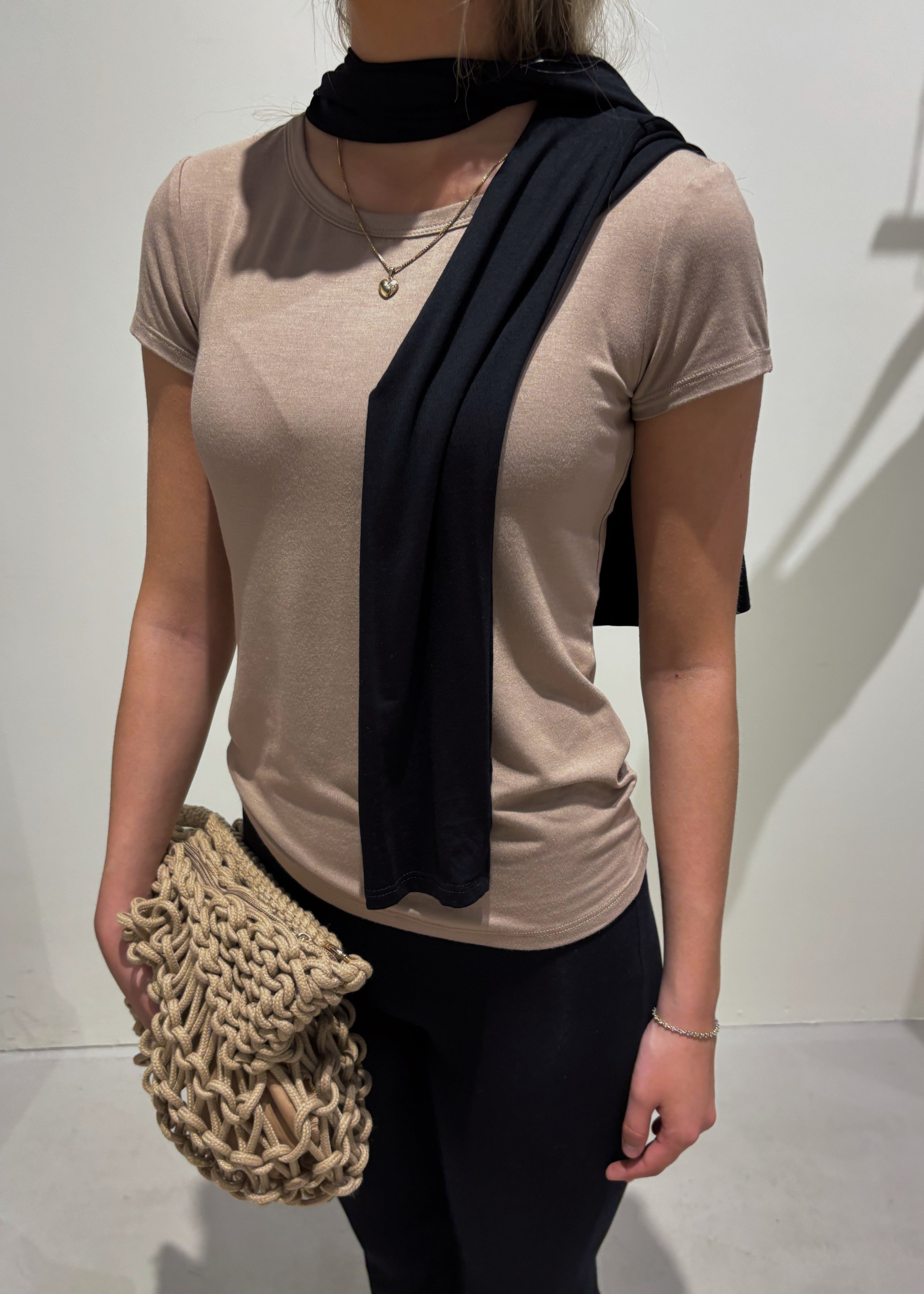 Bamboo crew neck tee