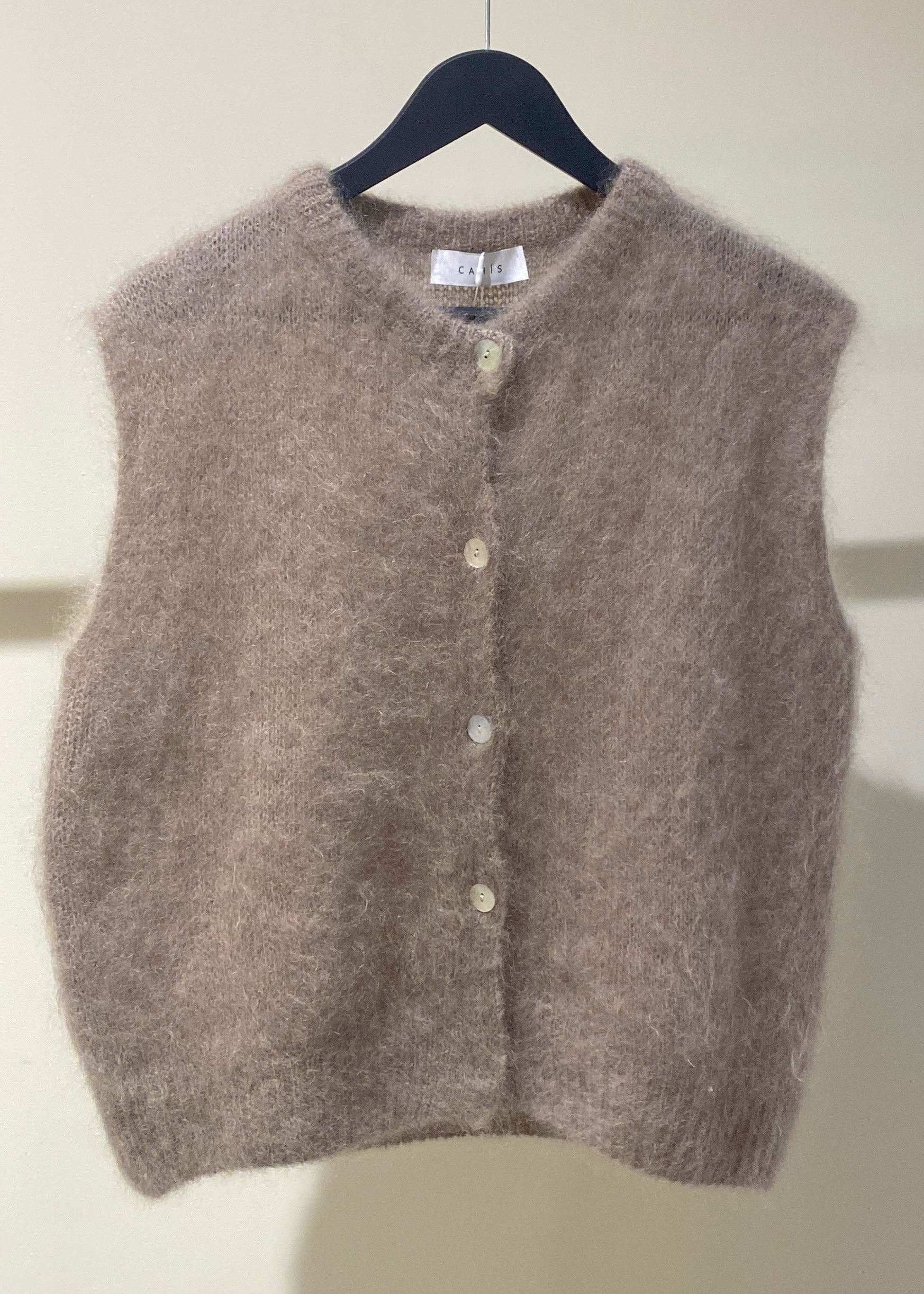 Plush Mohair Vest