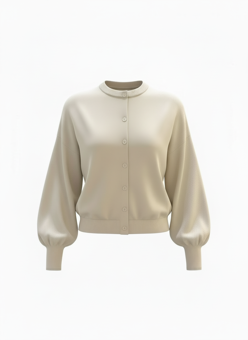 Harmony Puffsleeve Cardigan