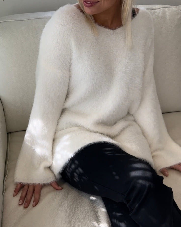 Cozy fleece sweater