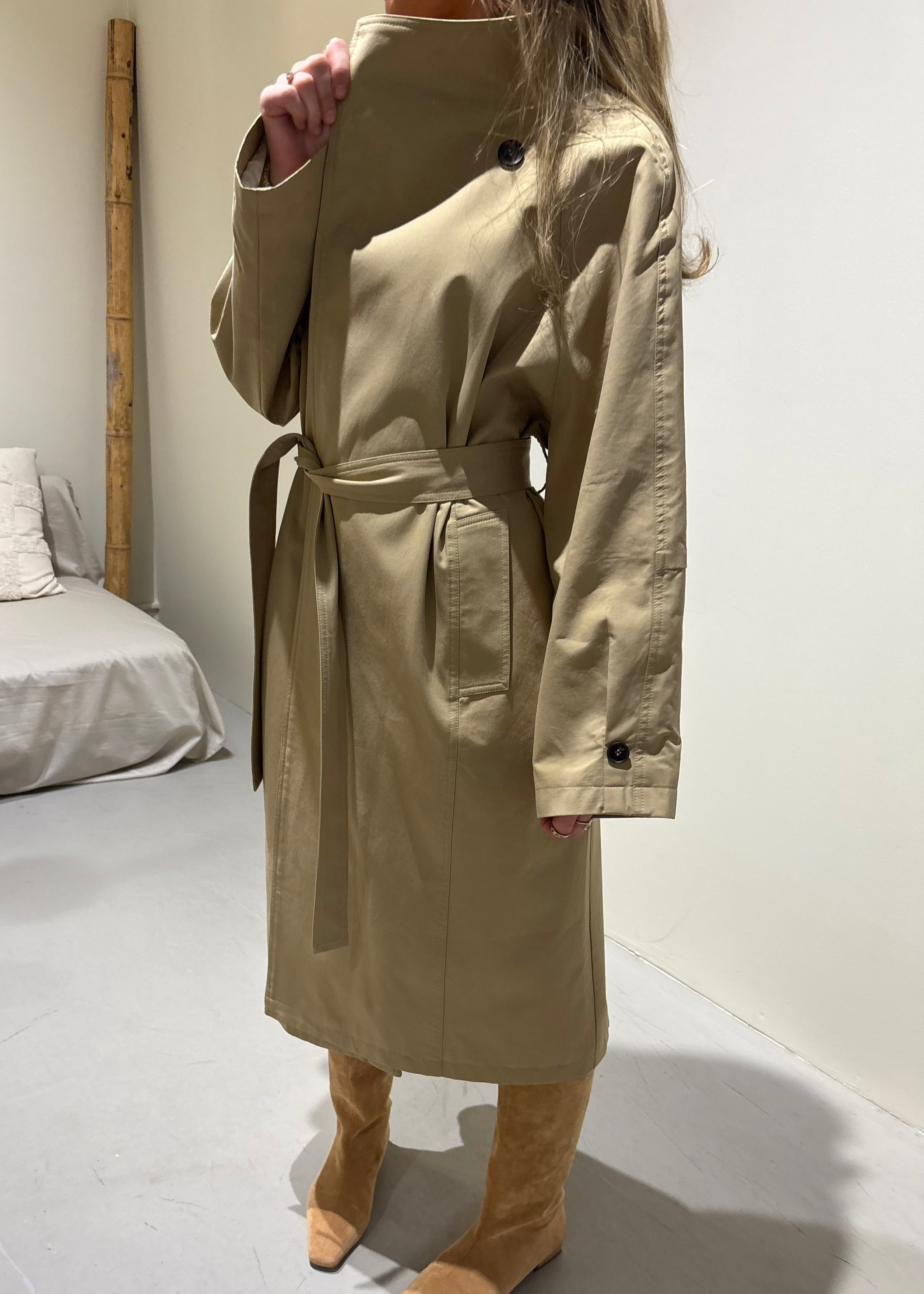 Airy Trench Coat