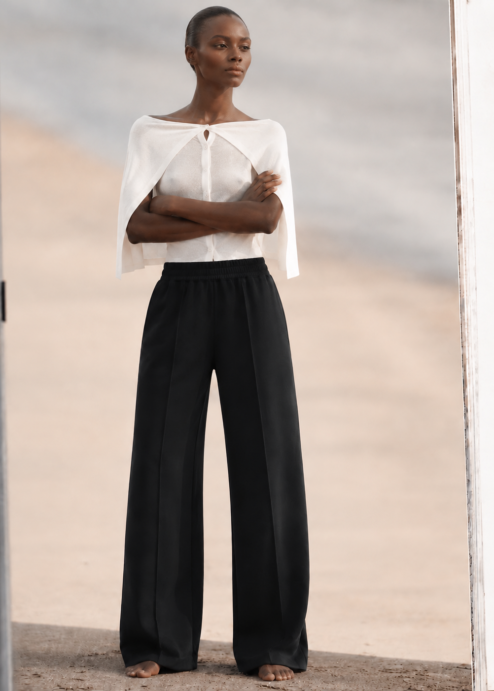 Studio Pintuck Pant