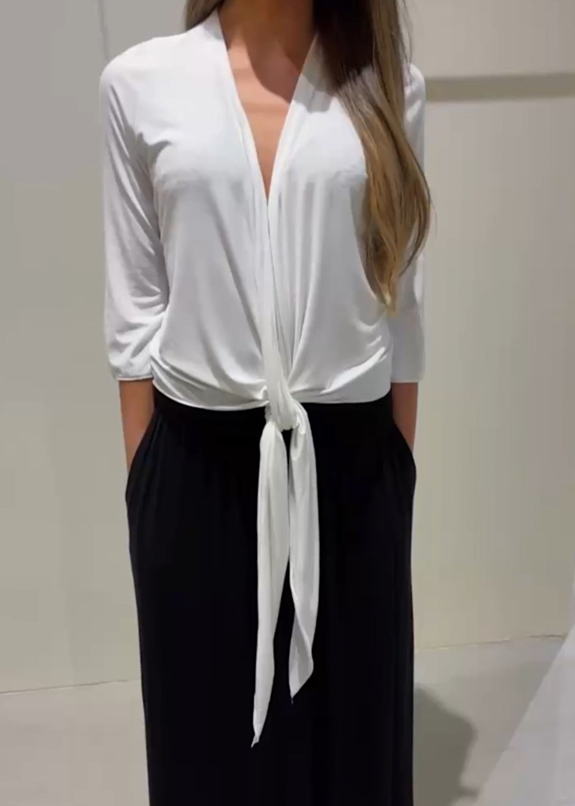 Bamboo Wrap Top