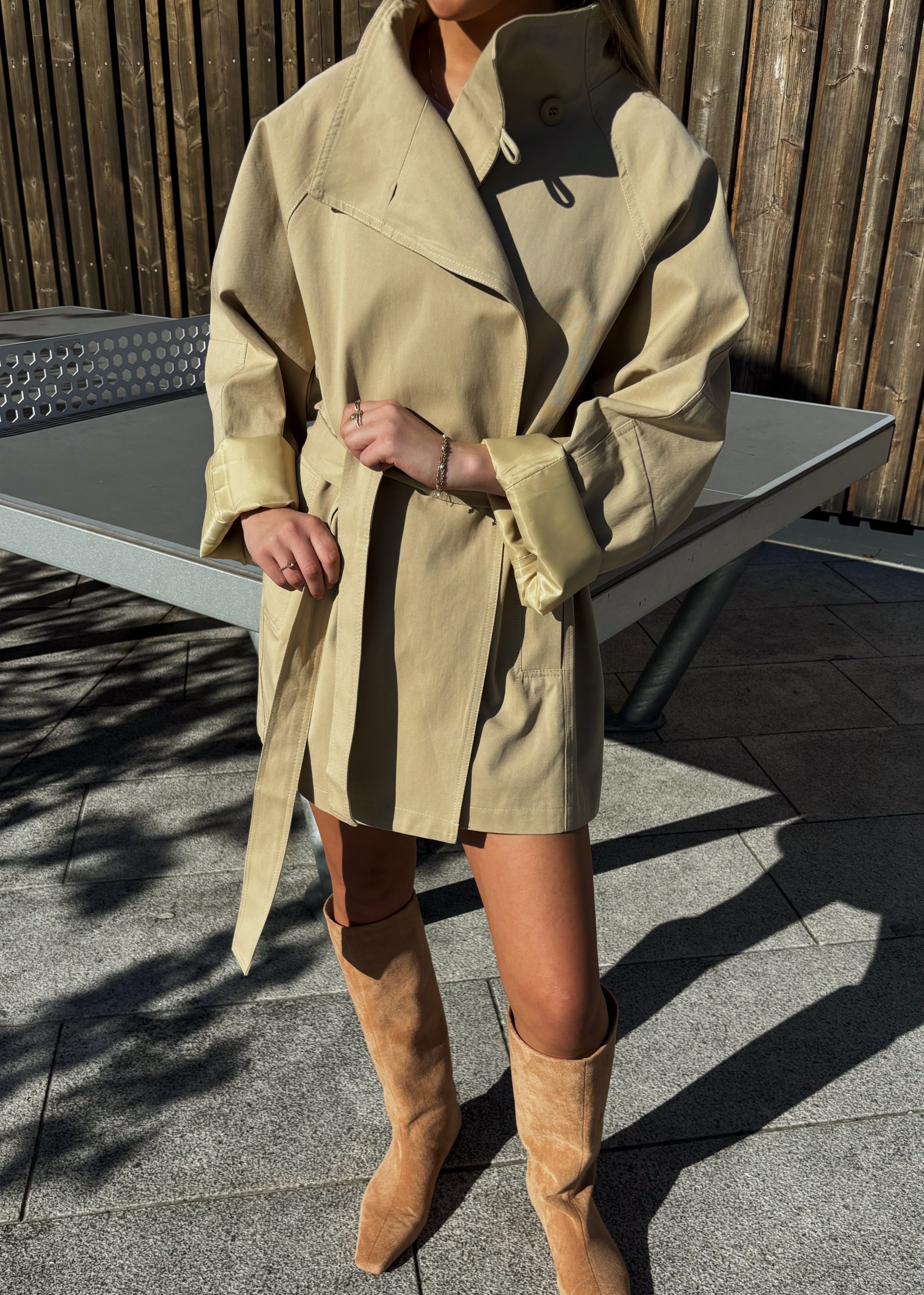 Kairo Cotton Wrap Coat