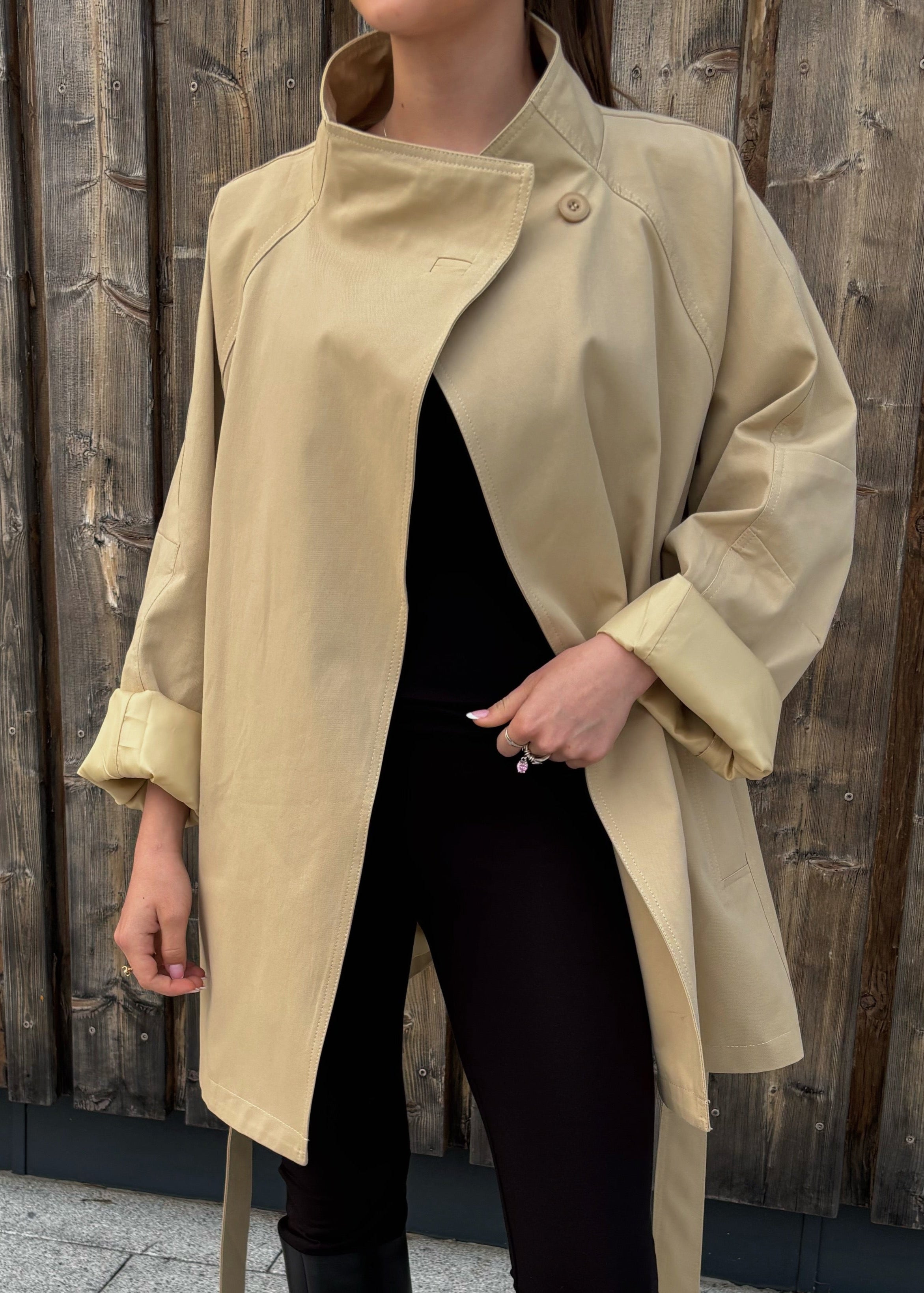 Kairo Cotton Wrap Coat
