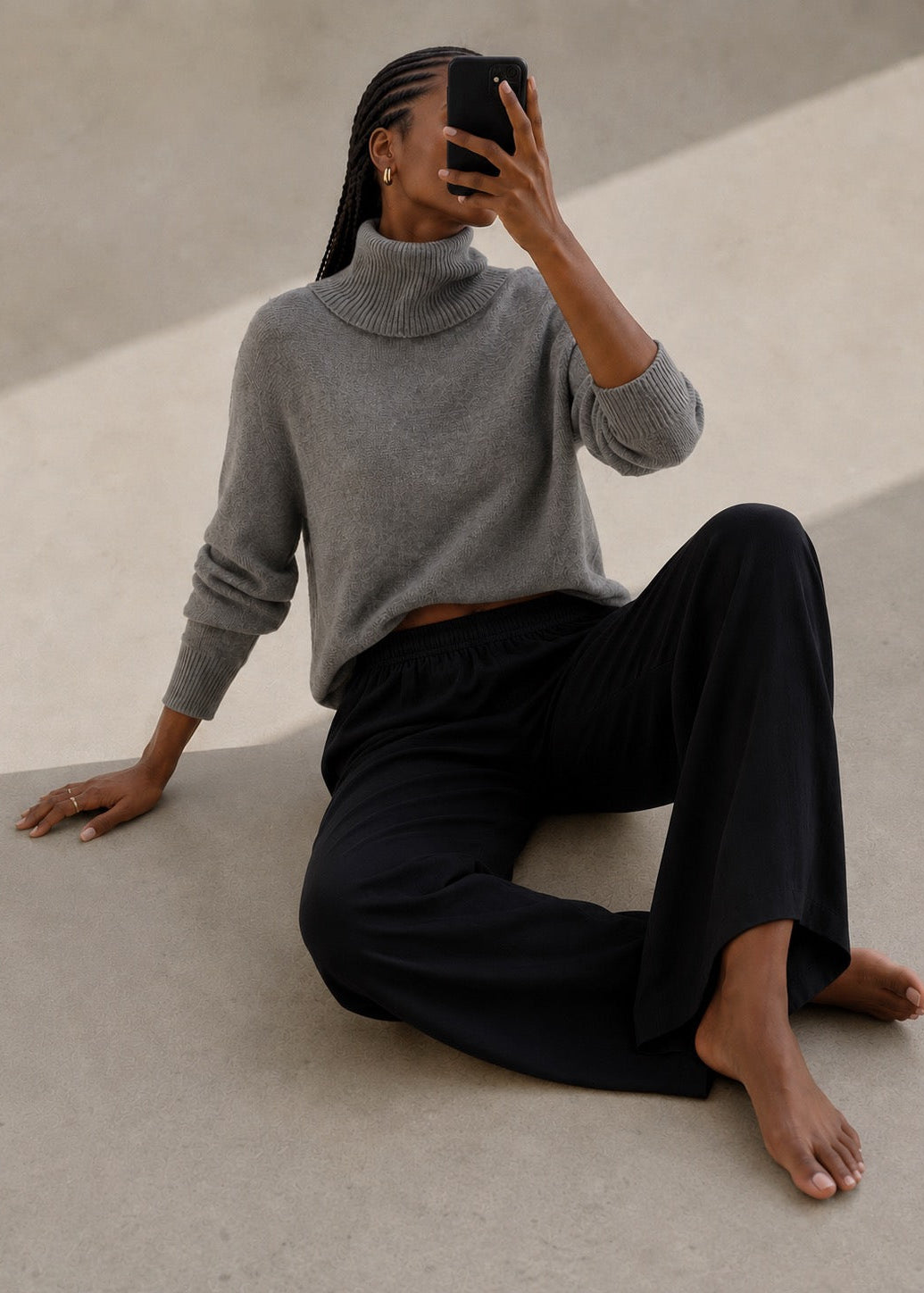 Harmony Cowlneck Rib