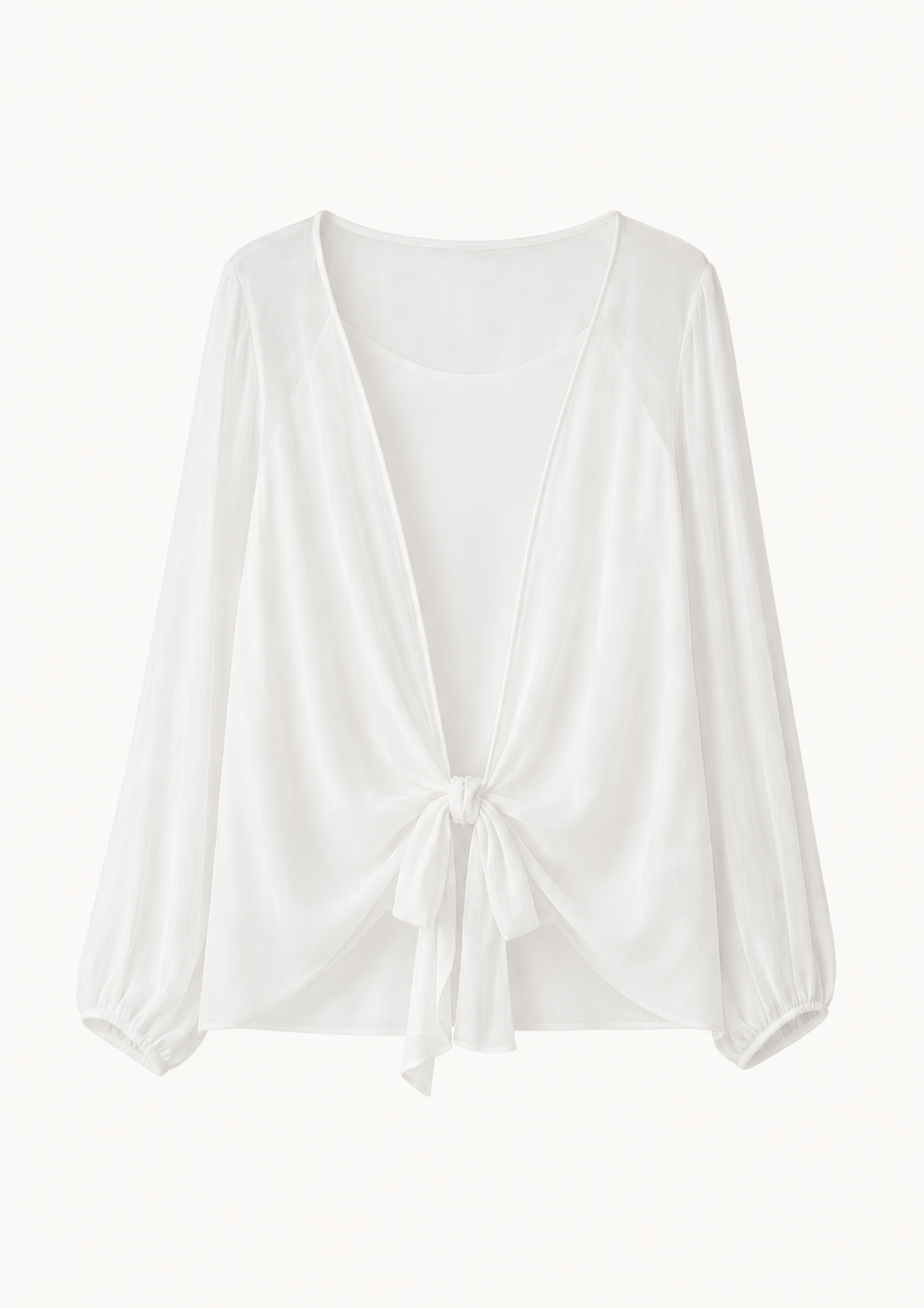Ease Tie Front Jacket