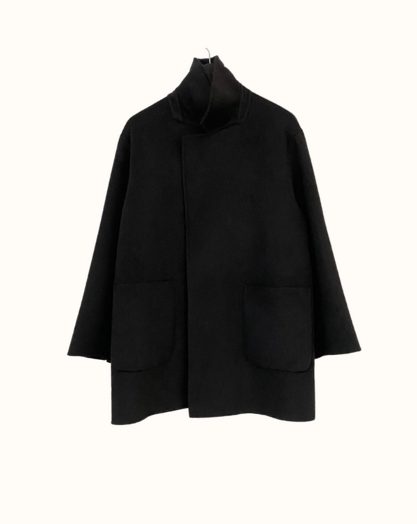 Rue patch pocket jacket - Black