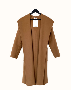 Alixi belted wool - Camel