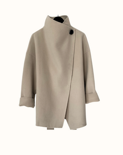 Bix wrap jacket - Ivory (Back in stock October)