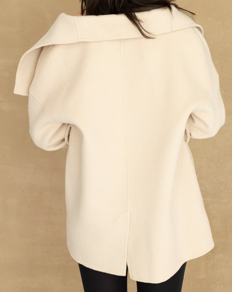 Bix wrap jacket - Ivory (Back in stock October)