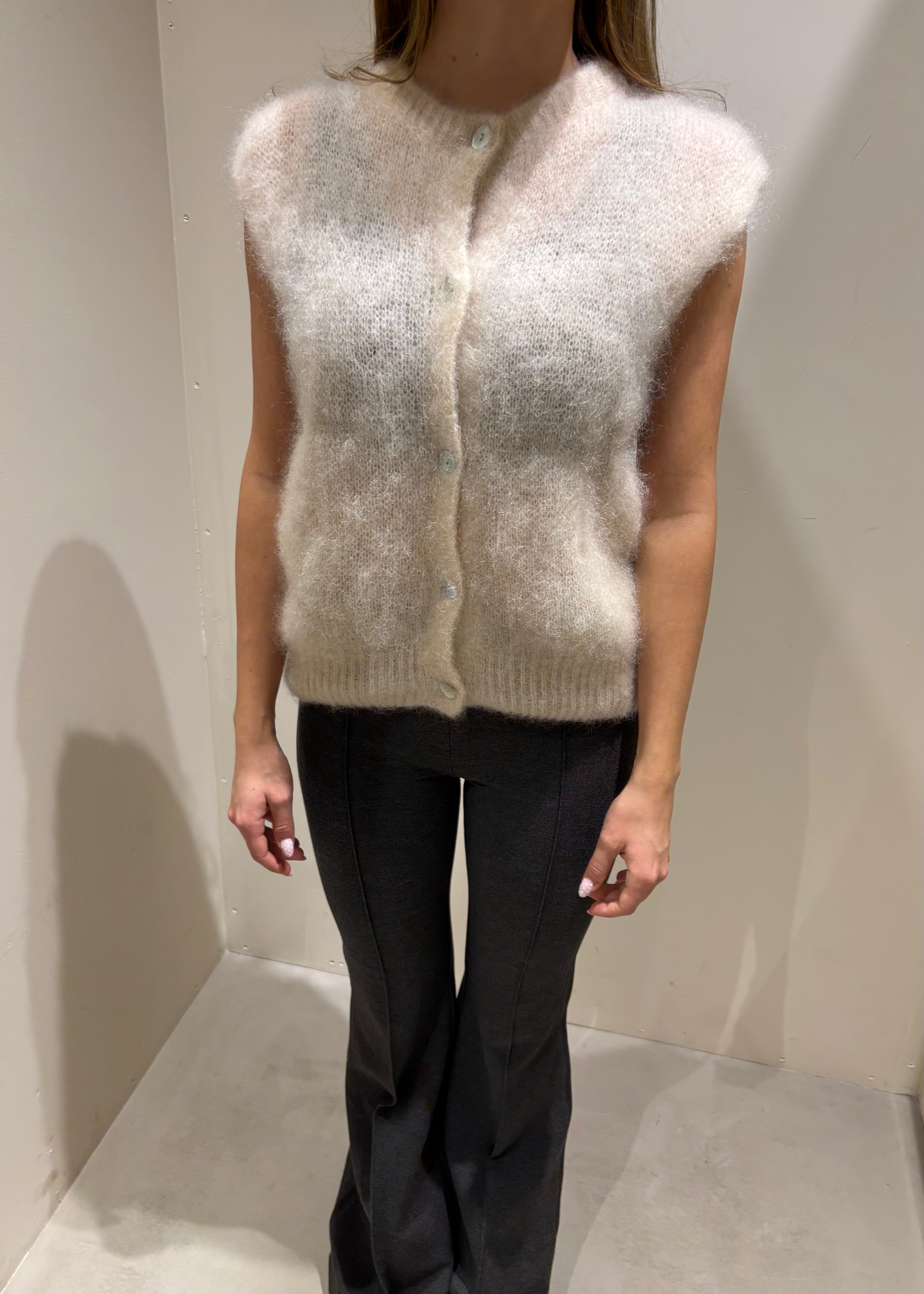 Plush Mohair Vest