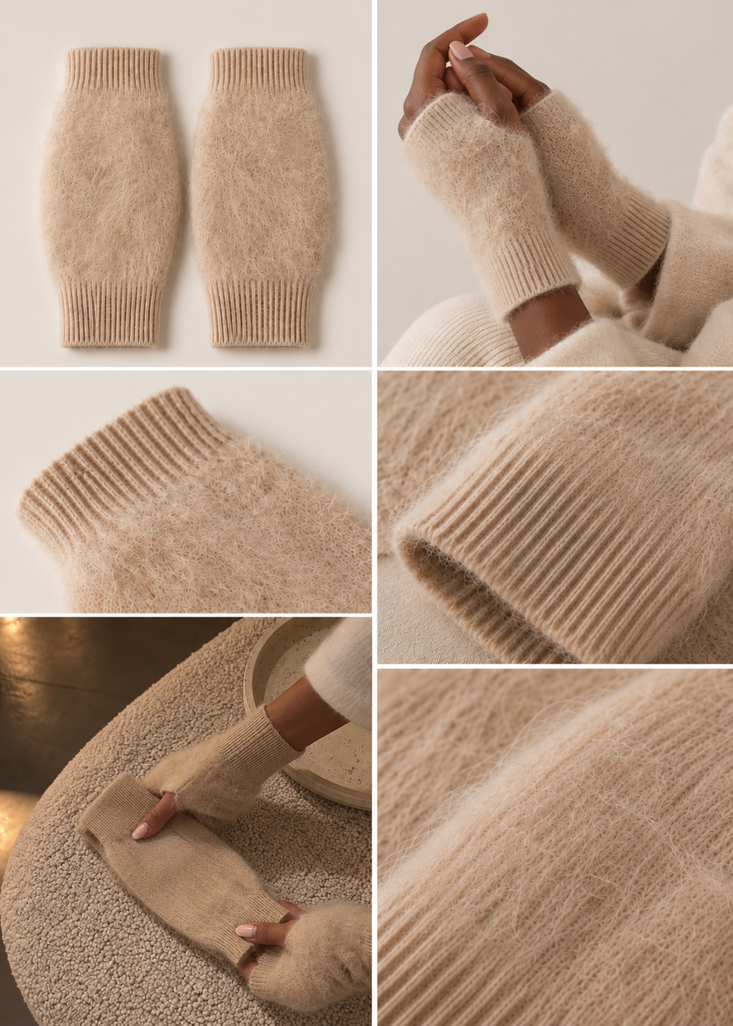 Brushed Cashmere Hand Warmers
