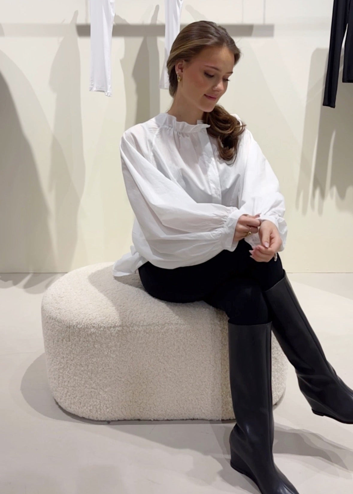 Airy Poplin Cloud Shirt