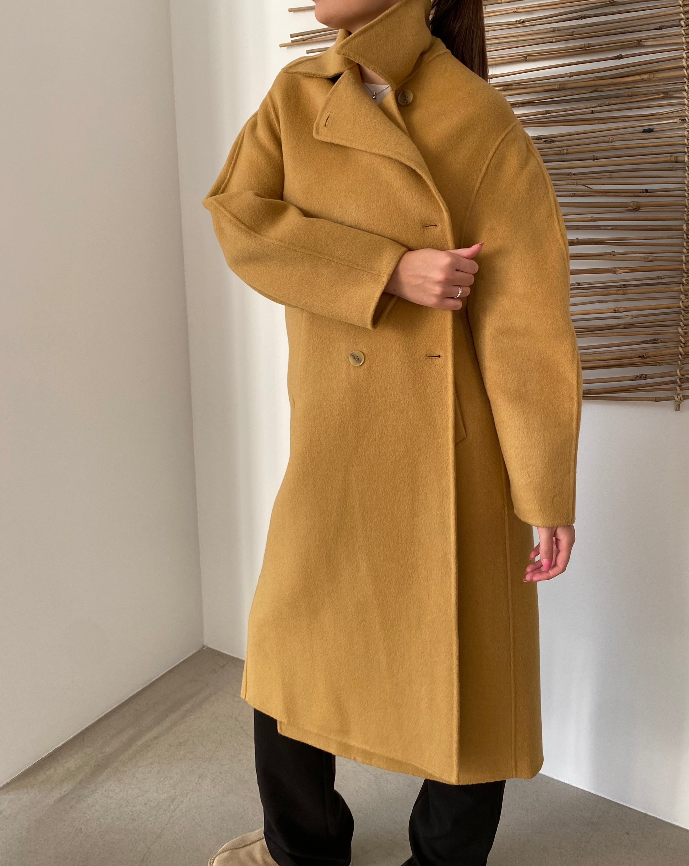 Bavai double breasted coat