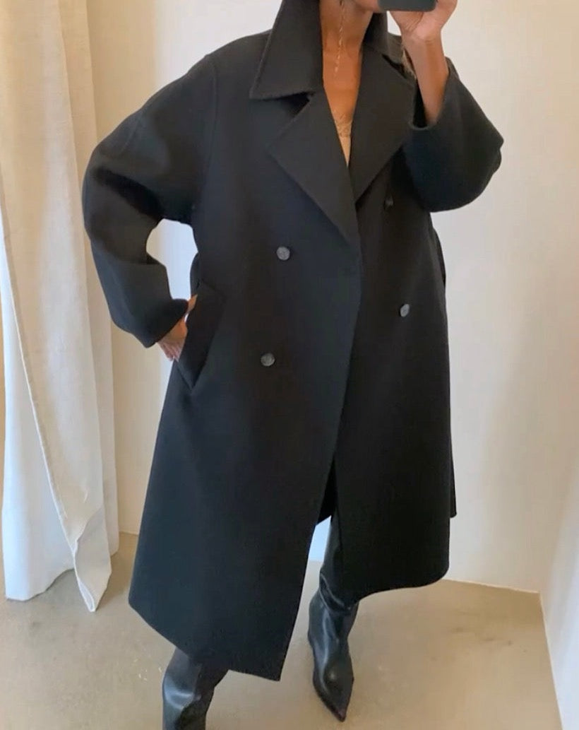 Bavai double breasted coat