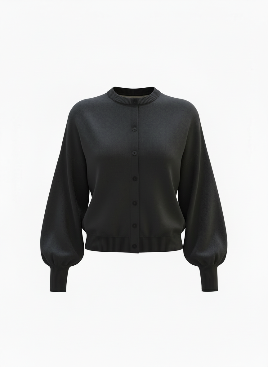 Harmony Puffsleeve Cardigan