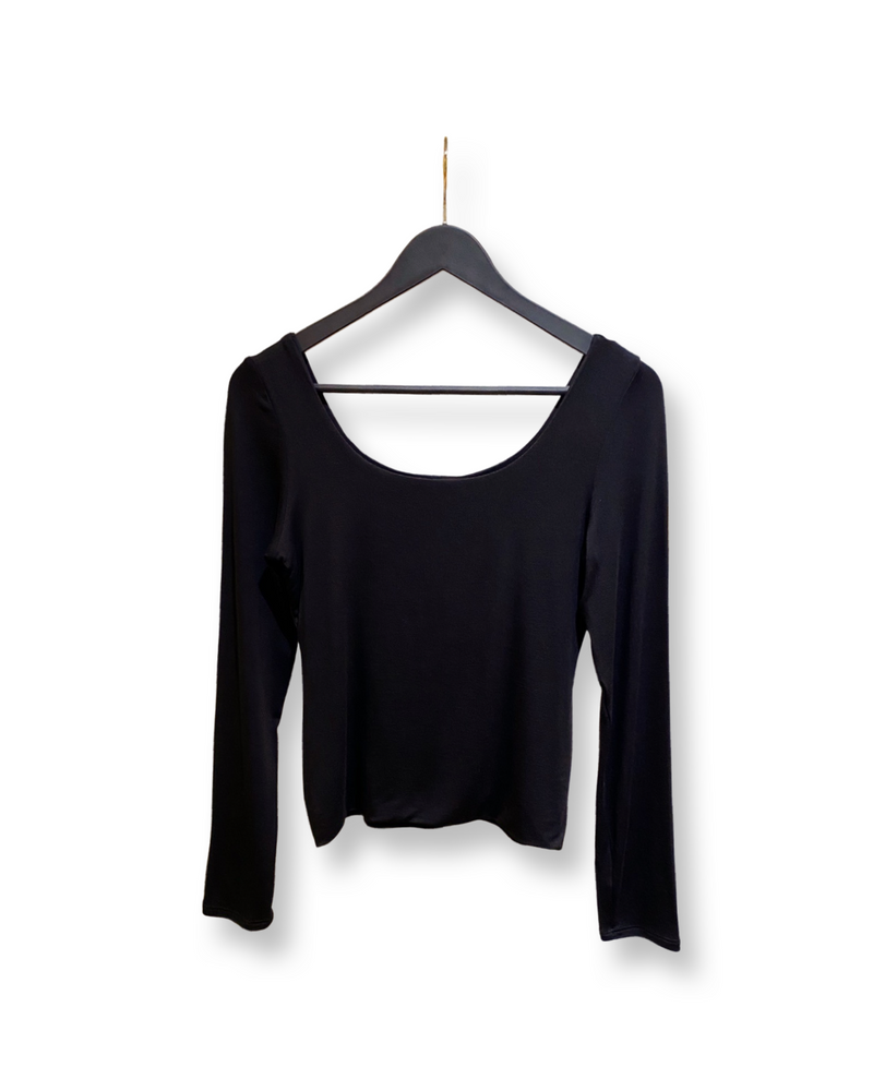Bamboo long sleeve - Black