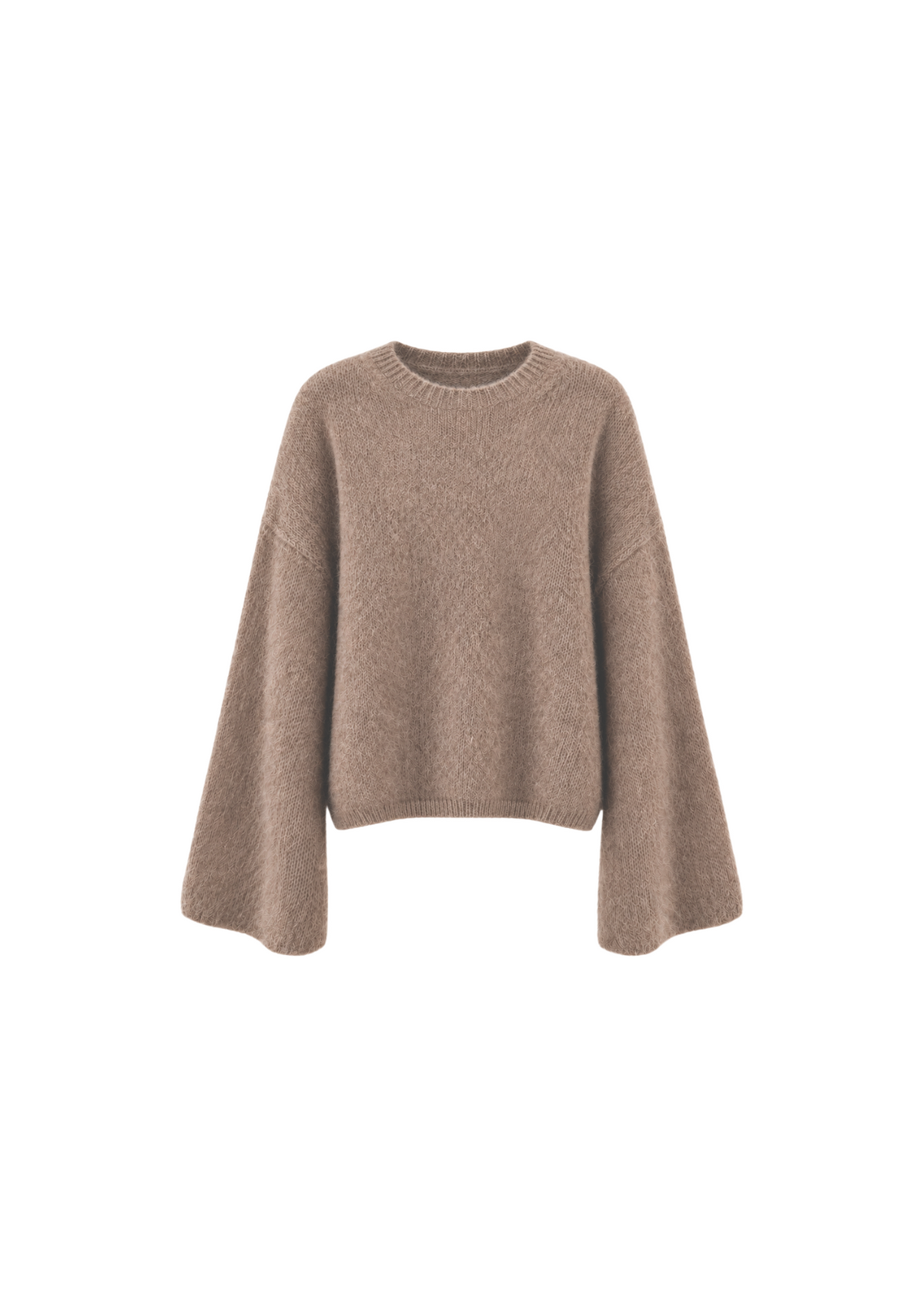 Plush Mohair Bell Sleeve Sweater