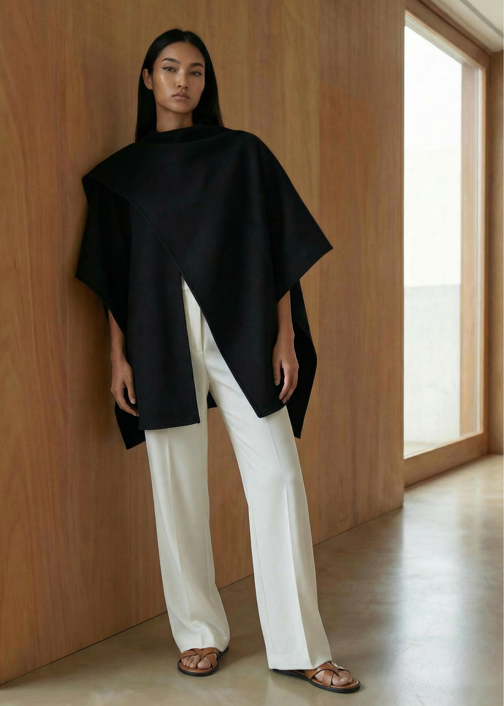 Raxia Cape Coat