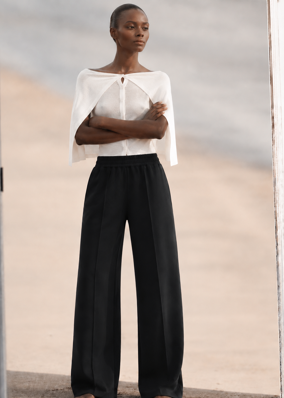 Studio Pintuck Pant