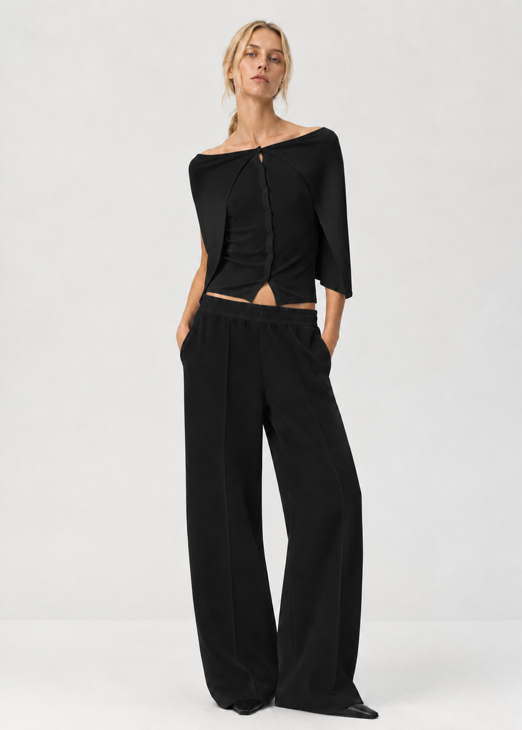 Studio Pintuck Pant