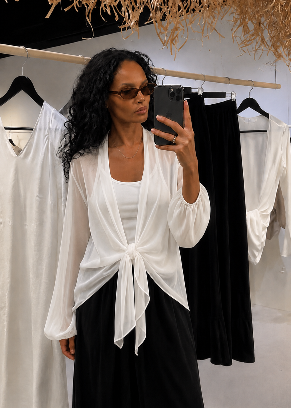 Ease Tie Front Jacket