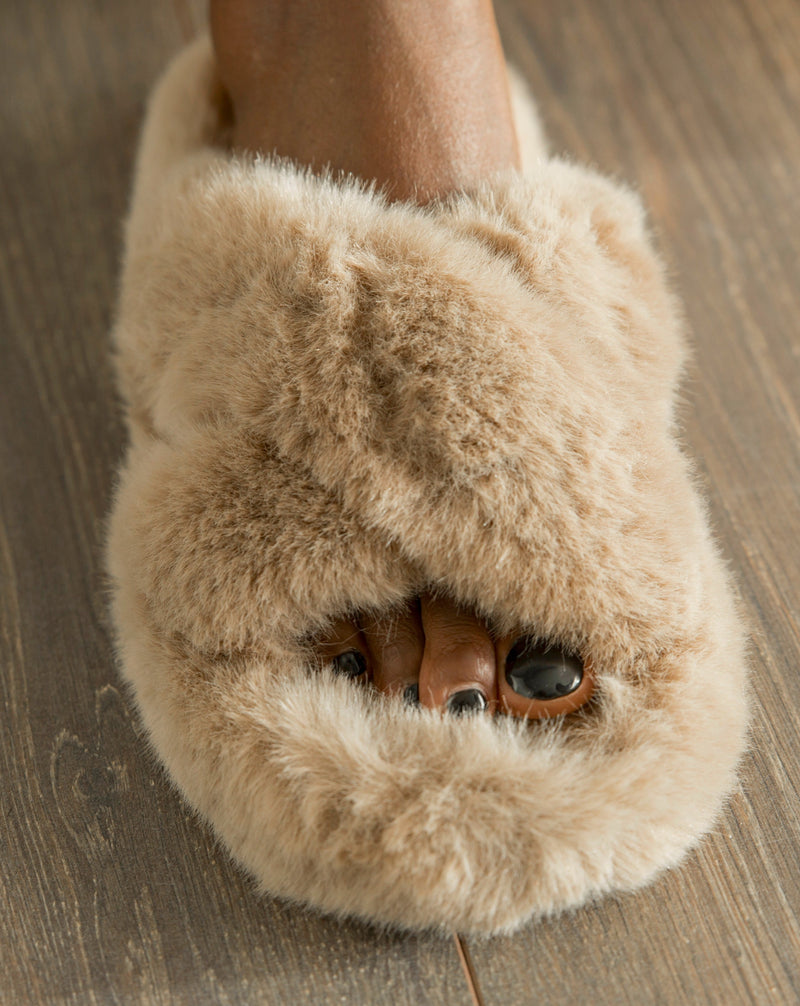 Teddy slides - Mocha