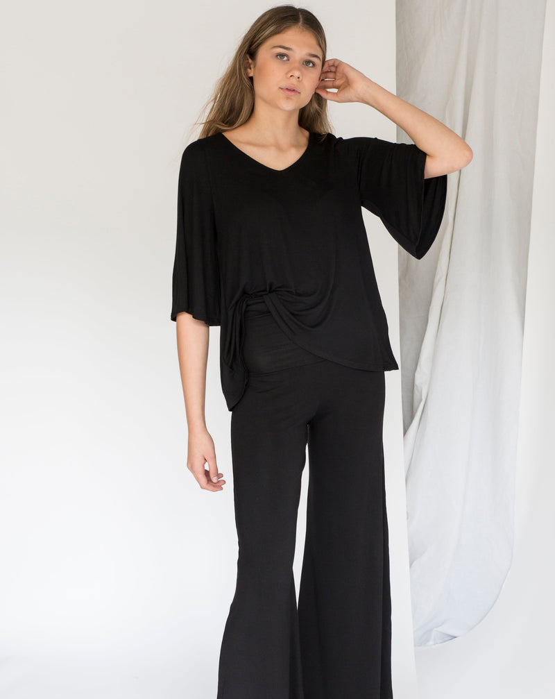 Bamboo lounge pant - Black