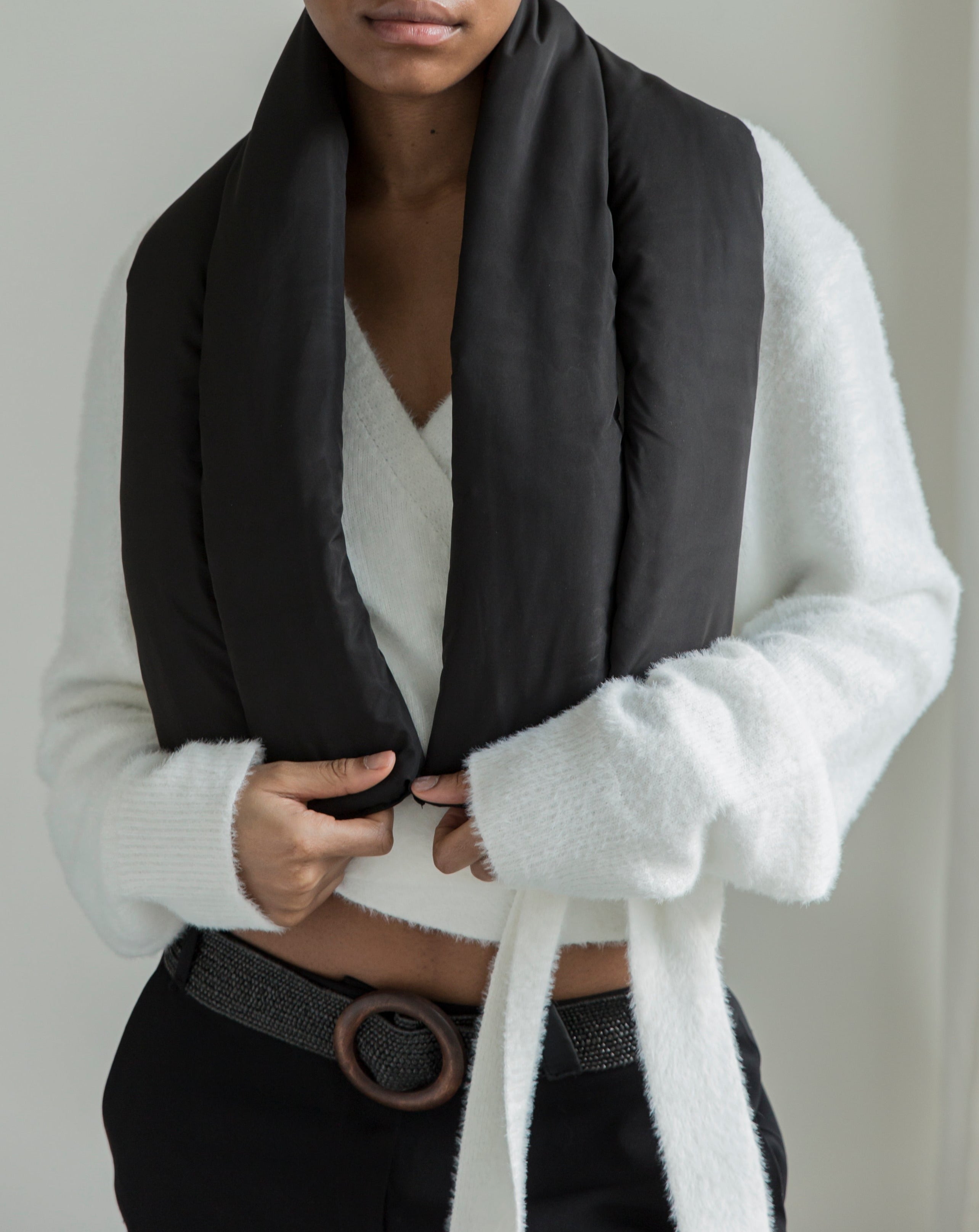 Pillow scarf - Black