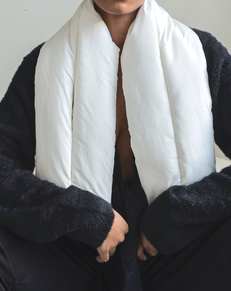 Pillow scarf- White