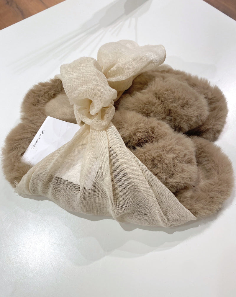 Teddy slides - Mocha